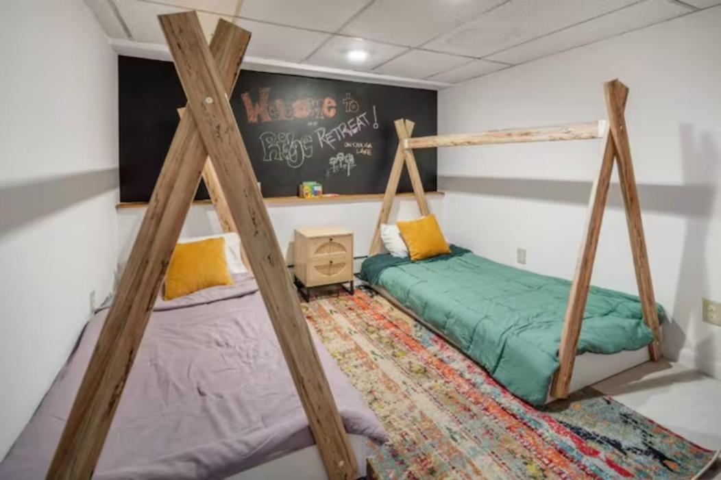 Cayuga Bungalow On Lake—Sleeps 13—Outdoor Firepit Lansing Ngoại thất bức ảnh